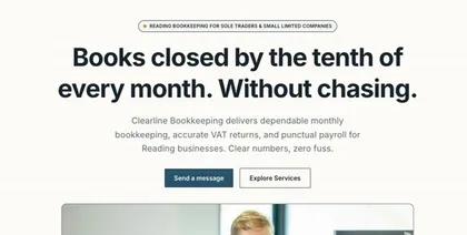 Clearline Bookkeeping, Buchhaltung für Einzelunternehmer