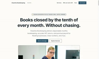 Clearline Bookkeeping, a bookkeeper for sole traders